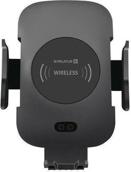 Evelatus Car Holder with Wireless Charger WCH01 Čierna - 1