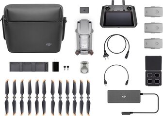 DJI Air 2S Fly More Combo with DJI Smart Controller Silver - 1