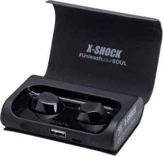 Soul X-Shock Earbuds True Black, price 