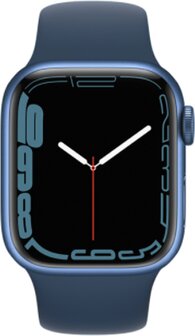 Apple Watch Series 7 45mm (GPS + Cellular) Aluminium Blue Case Sport Band  Abyss Blue, price in Europe