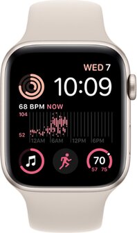 apple watch se starlight 2022