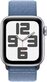 Apple Watch SE (2022) 44mm (GPS Only) Aluminium Case Silver Sport Loop Winter Albastru