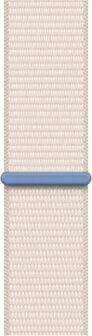 Apple Watch Series 9 45mm (GPS) Aluminium Case Starlight Gold with Sport Loop Starlight Or - 2