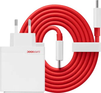 OnePlus Charger SUPERVOOC 100W One Port with Cable Alb - 1