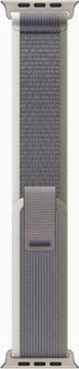 Apple Watch Ultra 2 Titanium Natural Case with Trail Loop Green Grey - 3