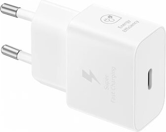 Samsung 25W Fast Charger Adapter EP-T2510 USB-C Weiß - 1