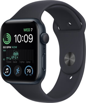 Apple Watch SE 2022 40mm GPS Only Aluminium Case Midnight Black Sport Band Black price in Europe