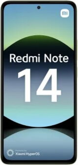 Xiaomi Redmi Note 14 4G Dual SIM 128GB 6GB RAM Limoen Groen - 1
