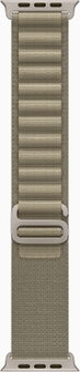 Apple Watch Ultra 2 Titanium Natural Case with Alpine Loop Olive Zelená - 3