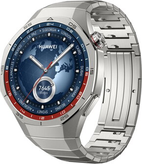 Huawei Watch GT 5 Pro 46mm Titanium Srebrny - 2