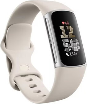 Google Fitbit Charge 6 Sudrabs - 2