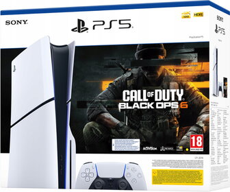Sony PlayStation 5 Disc Edition Slim with Call of Duty: Black Ops 6 Weiß - 1