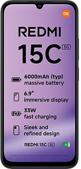 Xiaomi Redmi 15C 5G Dual SIM 128GB 4GB RAM Negru - 1