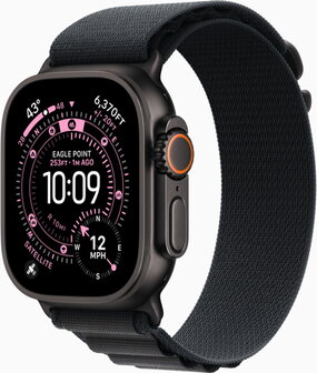 Apple Watch Ultra 3 Titanium Black Case with Alpine Loop Černá - 2