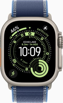 Apple Watch Ultra 3 Titanium Natural Case with Trial Loop Bright Zils - 1