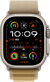 Apple Watch Ultra 2 Titanium Natural Case with Alpine Loop Tan Almond Πράσινο