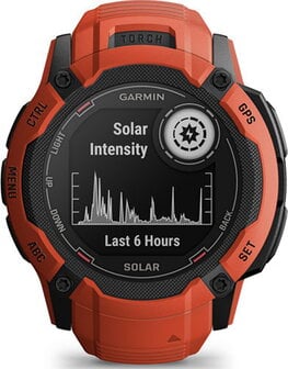 Garmin Instinct 2X Solar 50mm Rouge - 1
