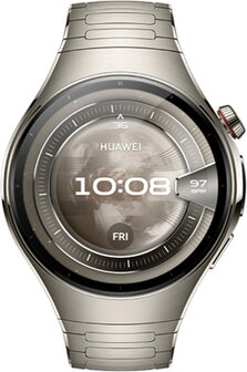 Huawei Watch 5 Bluetooth 46mm Titāna-sudraba - 1