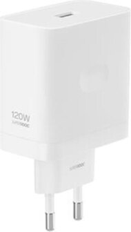 Realme 120W USB-A SuperVooc Power Adapter Wit - 1