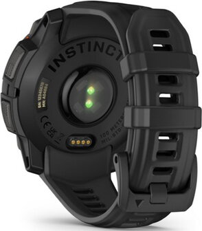 Garmin Instinct 3 Solar 50mm Black Case with Sport Band Sort  - 2