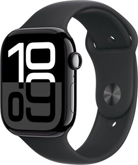 Apple Watch Series 10 42mm (GPS + Cellular) Aluminium Case Jet Black with Sport Band Nero - 2