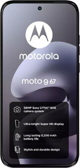 Motorola Moto G67 5G Dual SIM 128GB 4GB RAM Pantone Arctic Seal Grey - 1