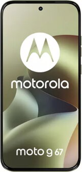 Motorola Moto G67 5G Dual SIM 128GB 4GB RAM Pantone Nile Green - 1