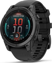 Garmin Fenix E Slate Grey Case with Silicone Band Negro
