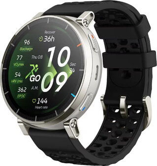 Xiaomi Amazfit Active 3 Premium Schwarz Silber - 2