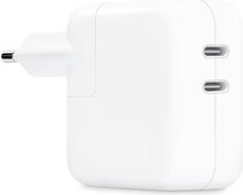 Apple Dual USB-C Port Power Adapter 35W Бял