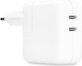 Apple Dual USB-C Port Power Adapter 35W Wit