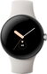 Google Pixel Watch 41mm LTE Polished Silver Case with Sport Band Chalk Blanc