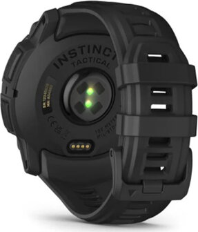 Garmin Instinct 3 Solar Tactical Edition 50mm Black Case with Sport Band Czarny - 2