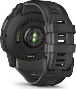 Garmin Instinct 3 AMOLED 50mm Black Case with Sport Band Charcoal Szary - 2