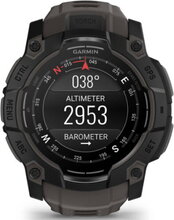 Garmin Instinct 3 AMOLED 50mm Black Case with Sport Band Charcoal Szary