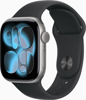 Apple Watch Series 11 46mm (GPS  + Cellular) Alluminium Case Space Grey with Sport Band Midnight Čierna - 2