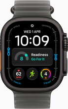 Apple Watch Ultra 4 Titanium Black Case with Ocean Band Czarny
