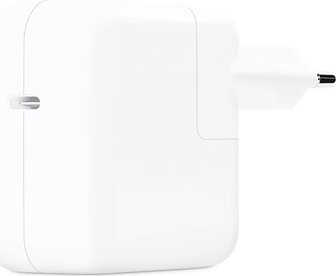 Apple 30W USB-C Power Adapter Balta - 1