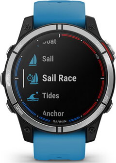 Garmin Quatix 7 Standard Edition GPS 47mm Blauw - 1