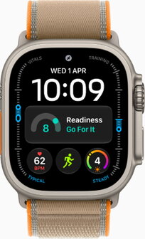 Apple Watch Ultra 4 Titanium Natural Case with Trial Loop Sand Bege - 1