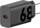 Motorola TurboPower USB-C Charger 68W Sort